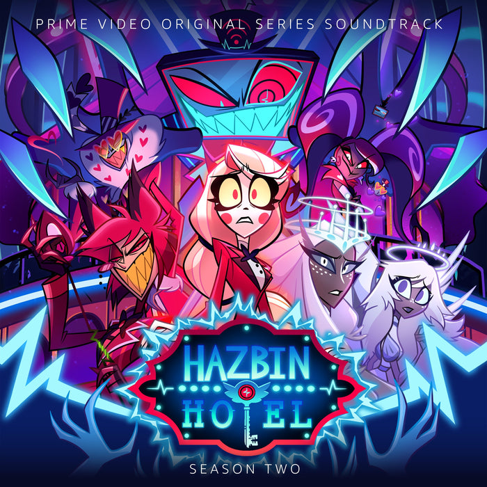Hazbin Hotel - Hazbin Hotel: Season Two (Original Soundtrack) (Voxtex Blue Clear Vinyl) - Vinyl