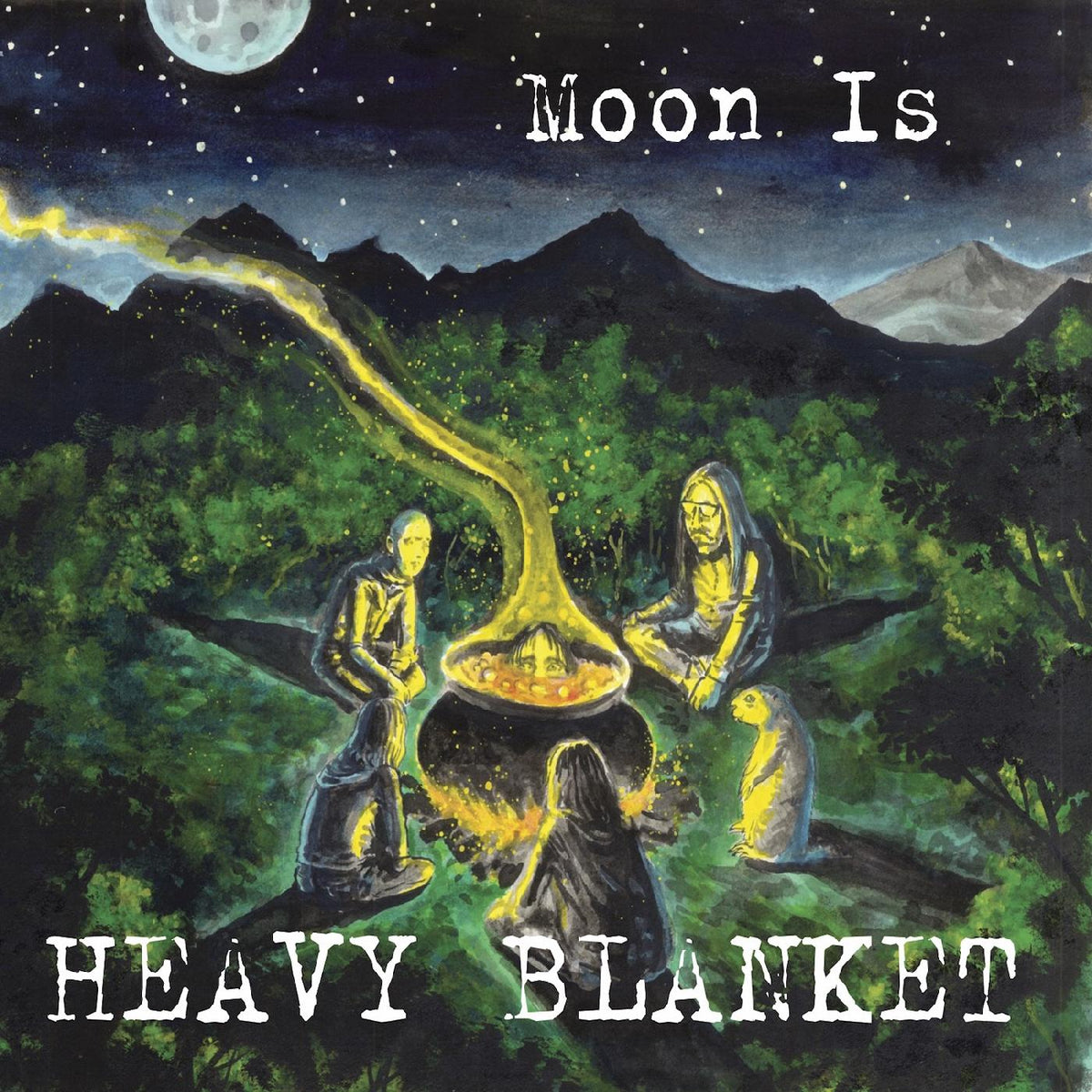 Heavy Blanket - Moon Is (PURPLE VINYL) - Vinyl