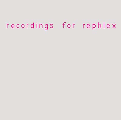 HECKER - Recordings For Rephlex - CD