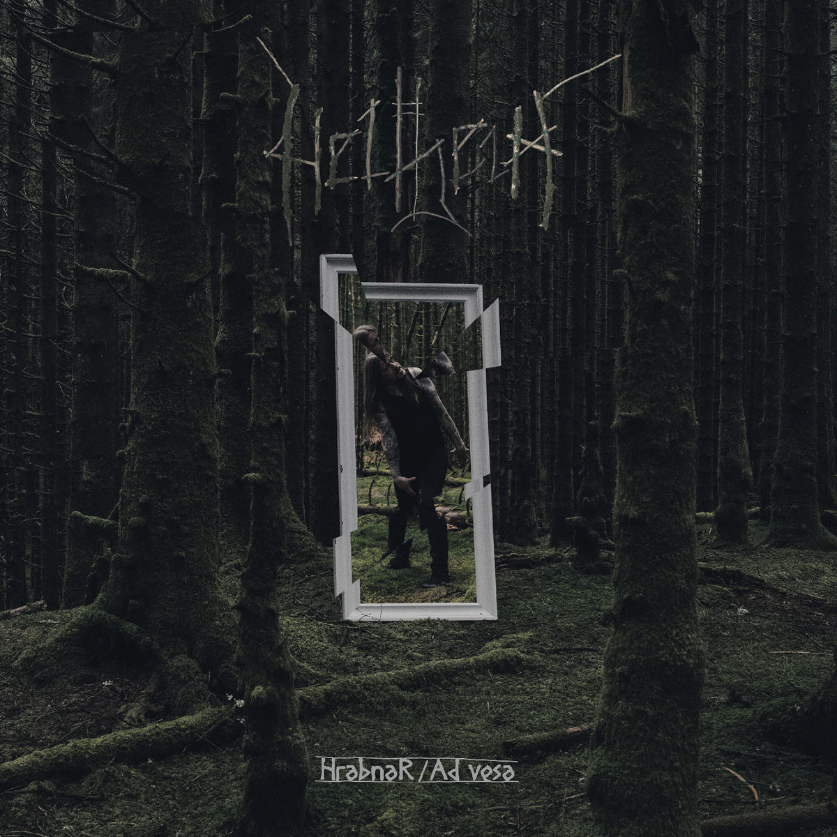 Helheim - Hrabnar / Ad Vesa (Green Vinyl) - Vinyl
