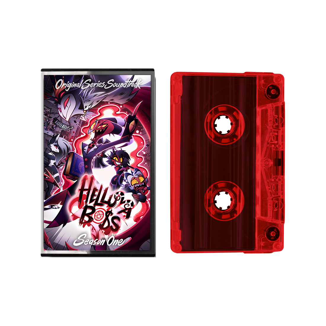 Helluva Boss - Helluva Boss: Season 1 (Original Soundtrack) [Blood Red Cassette] - Cassette