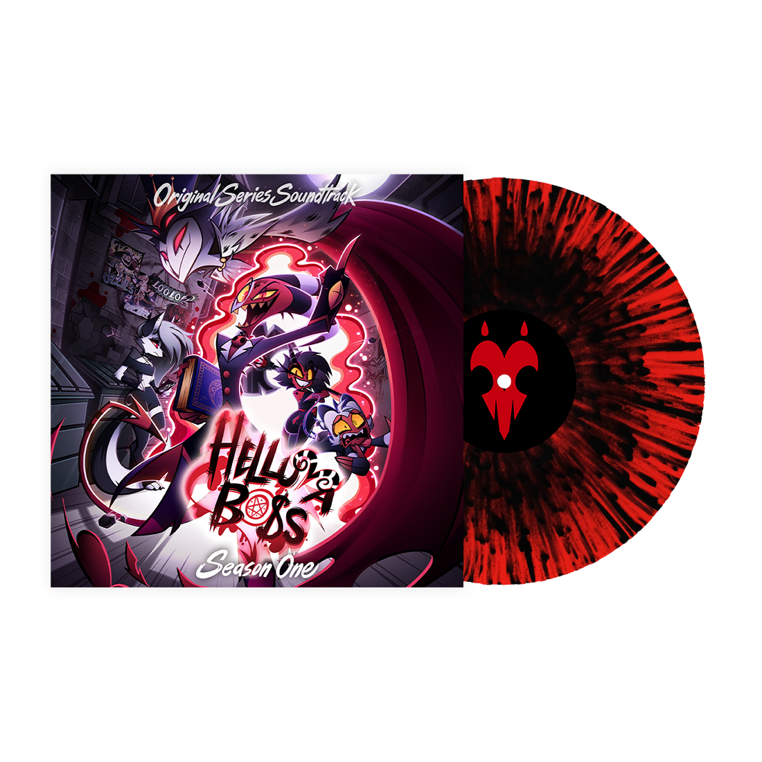 Helluva Boss - Helluva Boss: Season 1 (Original Soundtrack) [Indie Exclusive Demon Blood Vinyl] - Vinyl