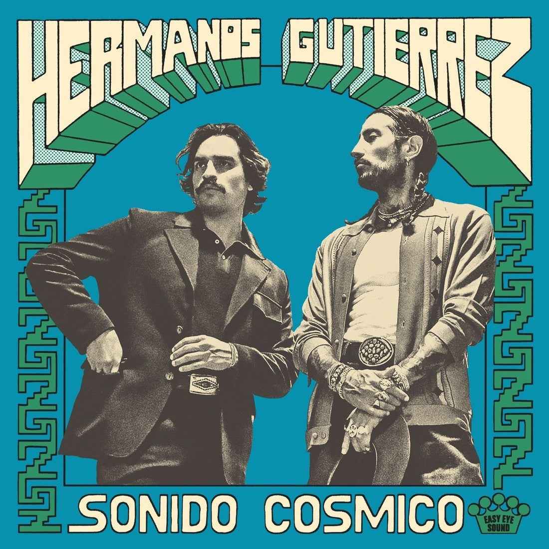 Hermanos Gutiérrez - Sonido Cósmico [Blue/Yellow Marble LP] - Vinyl