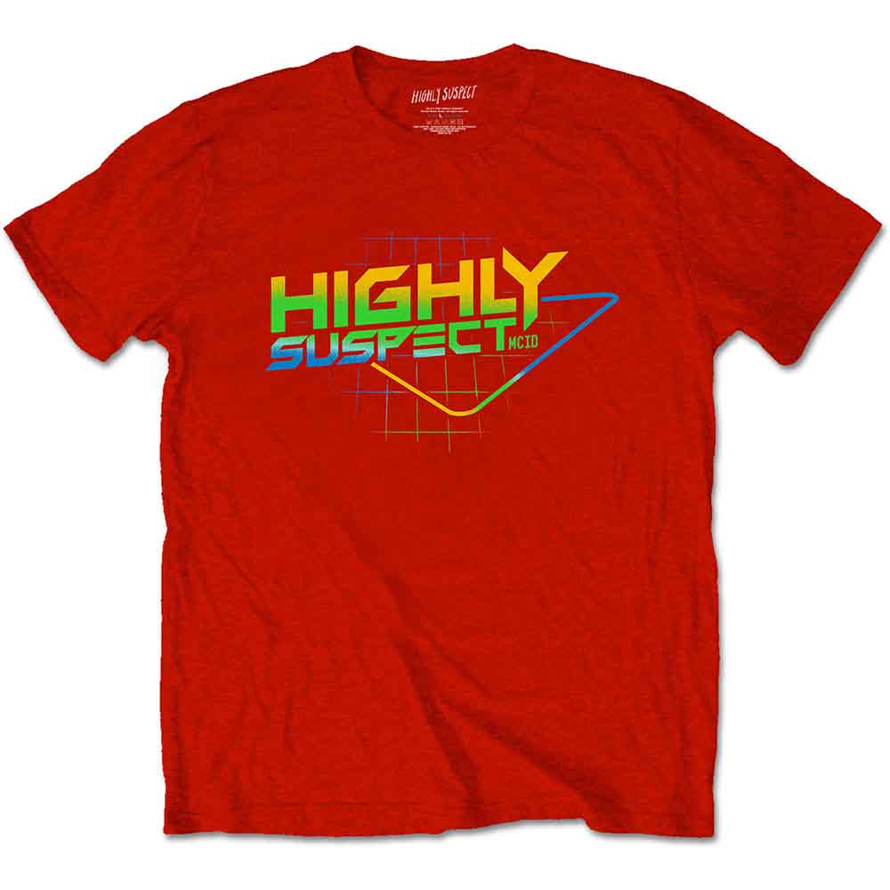 Highly Suspect - Gradient Type - T-Shirt Red