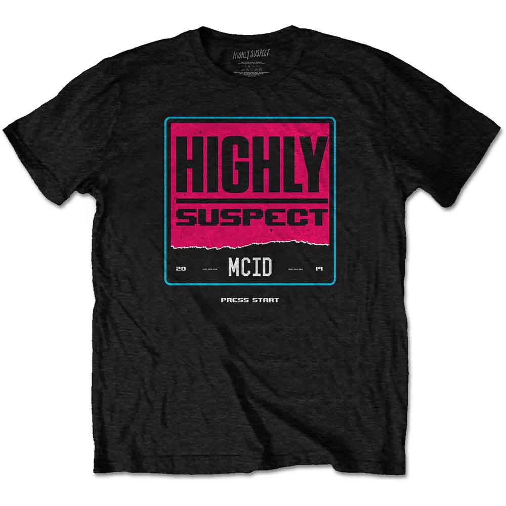 Highly Suspect - Press Start - T-Shirt Black