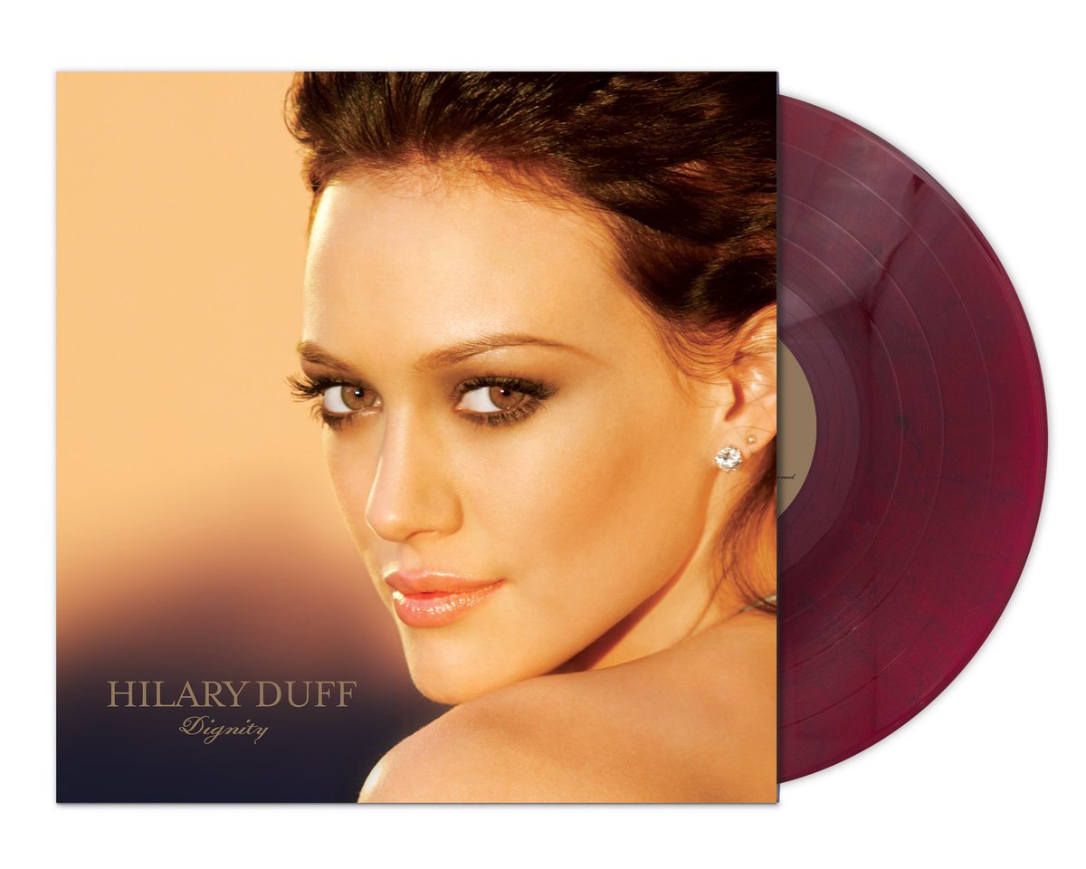 Hilary Duff - Dignity [Merlot/Black Swirl Lp] - Vinyl