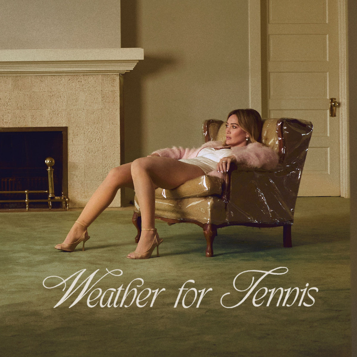 Hilary Duff - Weather For Tennis (Indie Exclusive, Limited Edition, Coke Bottle Clear Colored Vinyl) (7" Single) - Vinyl