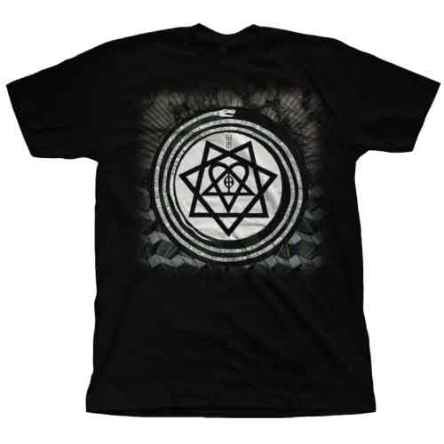 Him - Album Symbols - T-Shirt Black