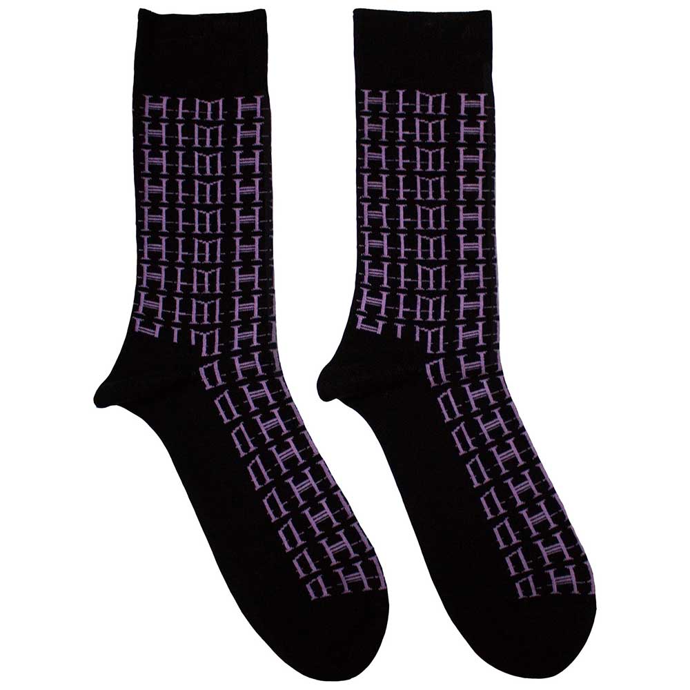 Him - Logo Repeat - Black