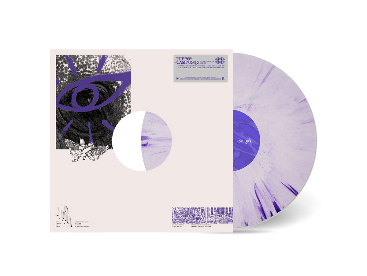 Hippo Campus - Lp3 (Clear Vinyl, Purple, 140 Gram Vinyl, Limited Edition, Indie Exclusive) - Vinyl