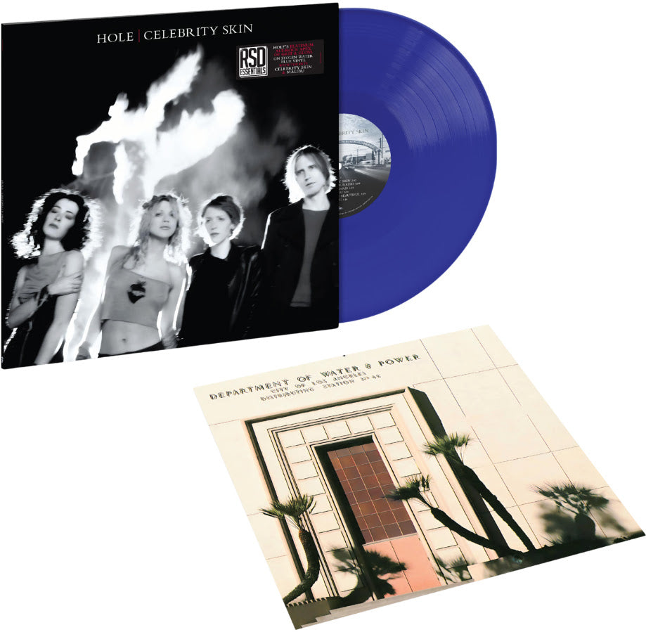 Hole - Celebrity Skin (Indie Exclusive, Limited Edition, "Stolen Water" Blue Colored Vinyl) - Vinyl
