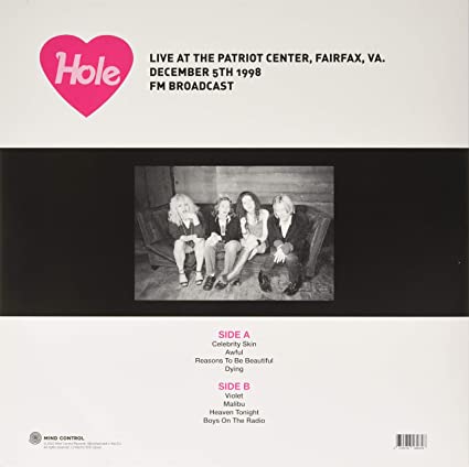 Hole - Heaven Tonight: Live At the Patriot Center 12/5/98 [Import] - Vinyl