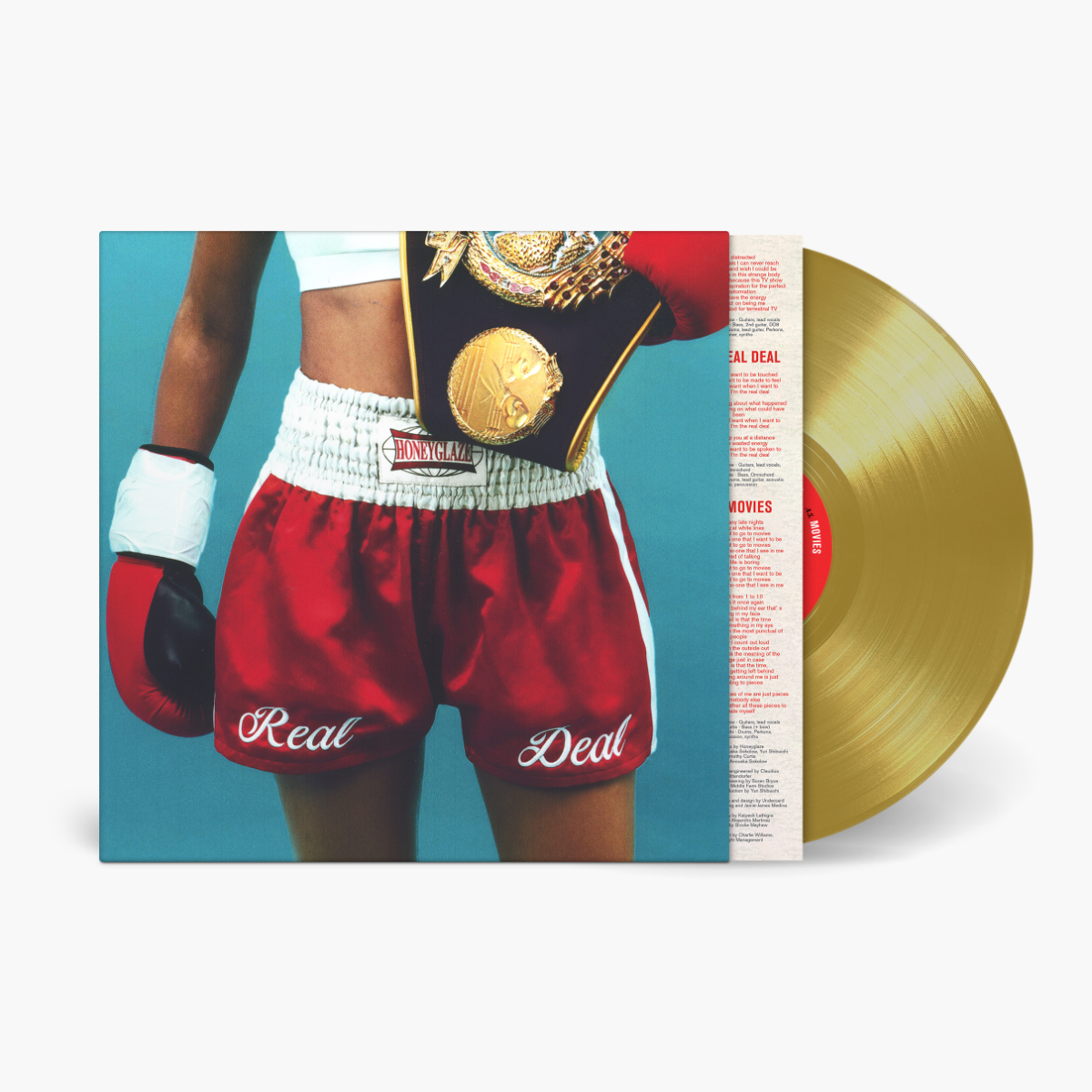 Honeyglaze - Real Deal (Indie Exclusive, Colored Vinyl, Gold) - Vinyl