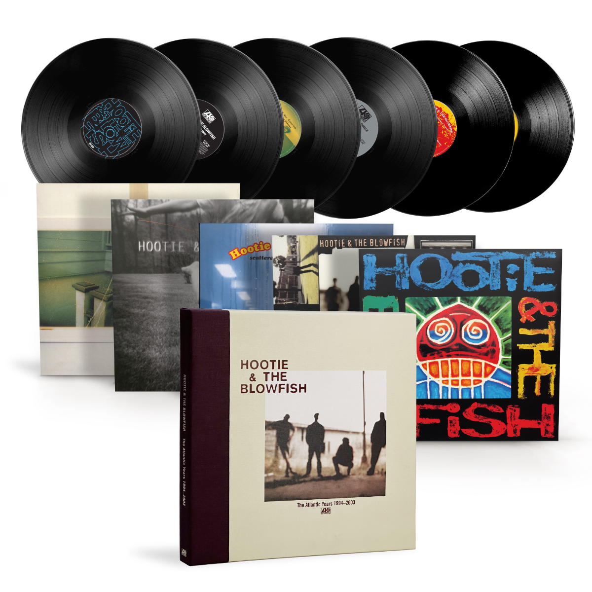 Hootie & The Blowfish - The Atlantic Years 1994-2003 (Brick & Mortar Exclusive) (Box Set) (6 Lp's) - Vinyl