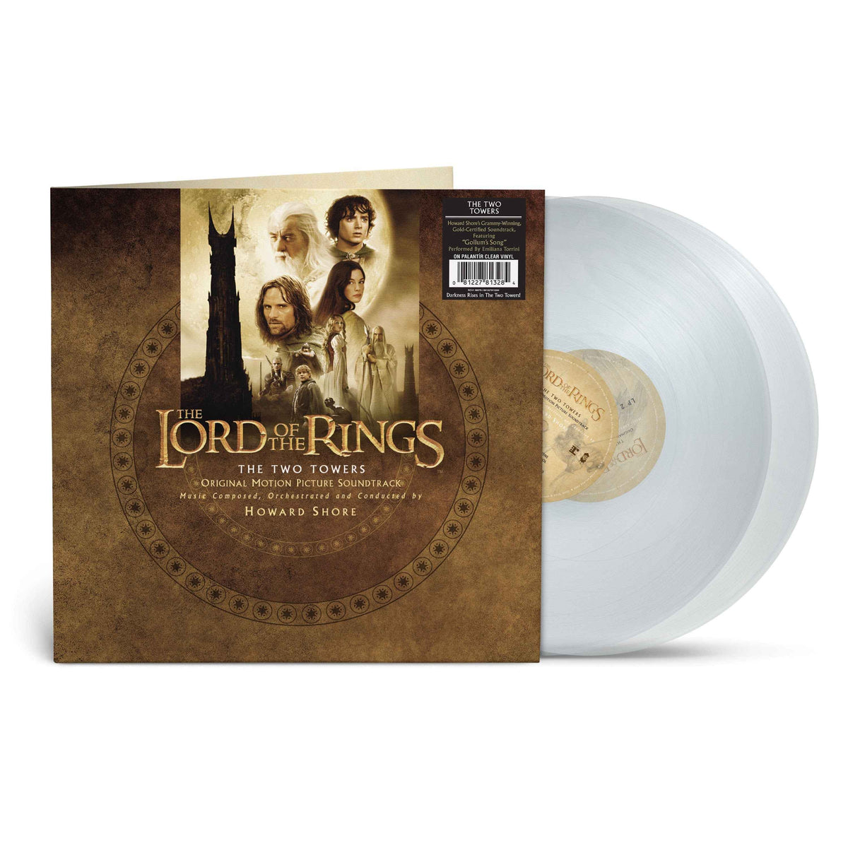 Howard Shore - The Lord Of The Rings: The Two Towers (Indie Exclusive, Palantir Clear) - Vinyl