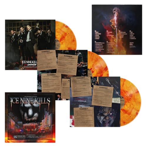 Ice Nine Kills - Welcome To Horrorwood: Under Fire (Deluxe Edition) [Orange/Red Splatter 3Lp] - Vinyl