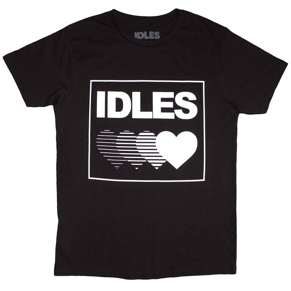 IDLES - Gradient Heart - Black