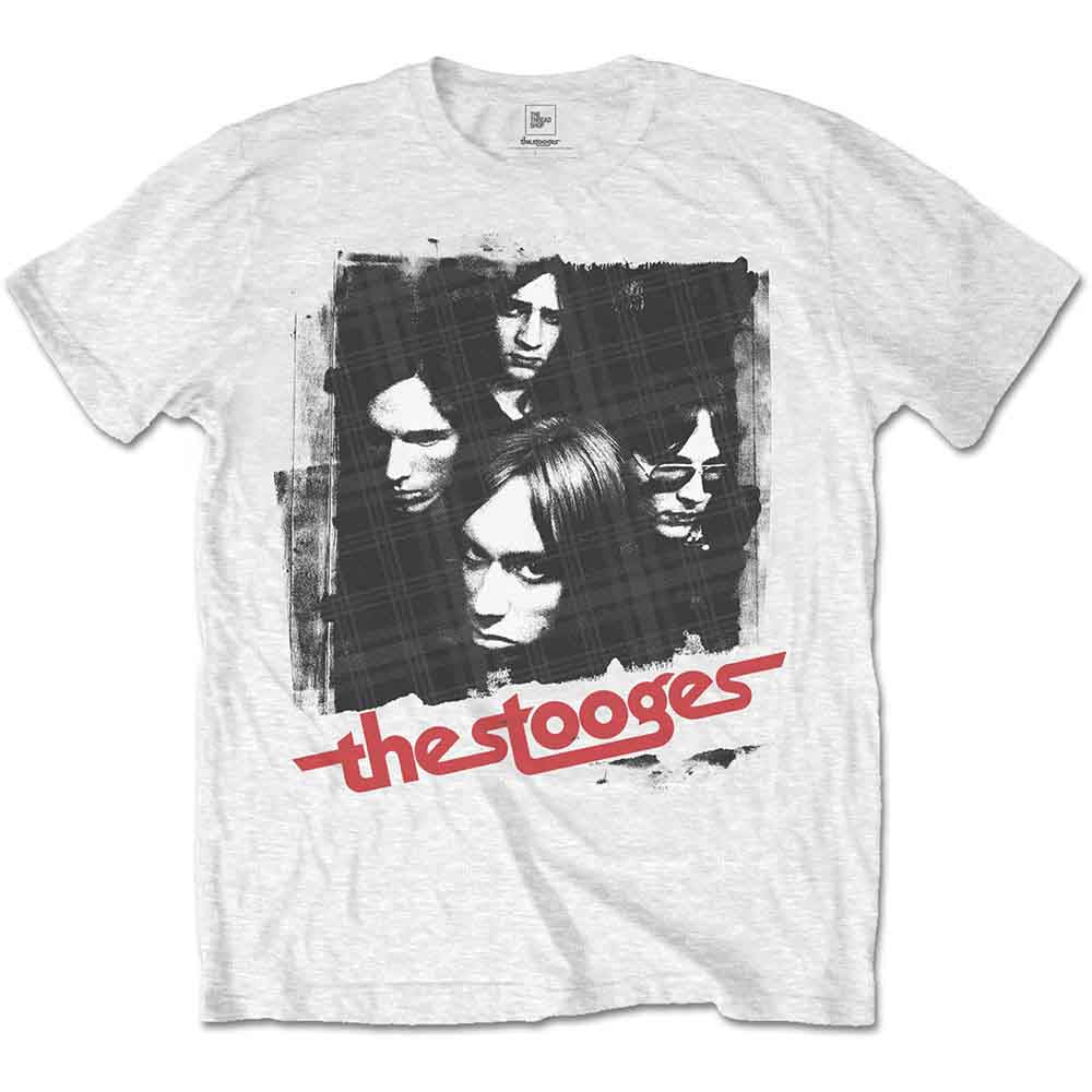 Iggy & The Stooges - Four Faces - T-Shirt White