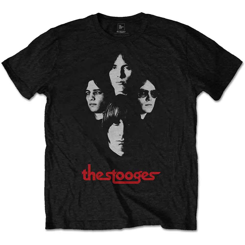 Iggy & The Stooges - Group Shot - T-Shirt Black