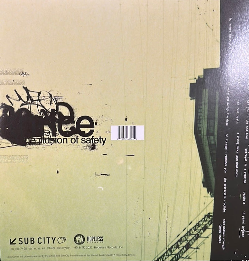 Thrice - The Illusion Of Safety - signed record