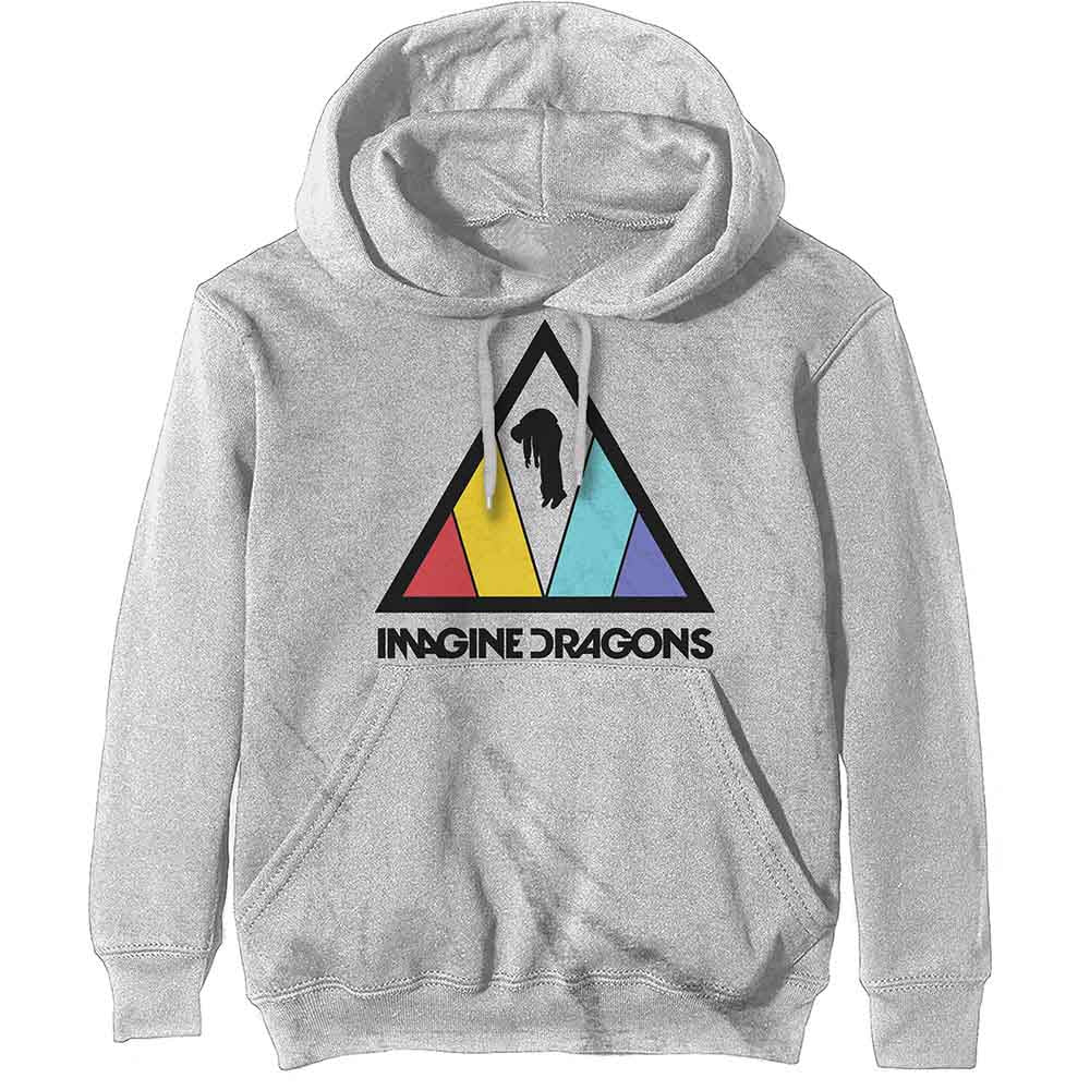 Imagine Dragons - Triangle Logo - Sweatshirt White