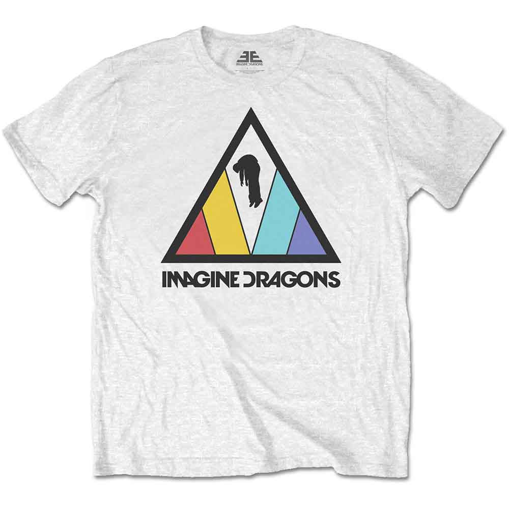 Imagine Dragons - Triangle Logo - T-Shirt White