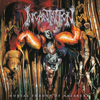 Incantation - Mortal Throne Of Nazarene ("Crushed Ripple" Blood Red Colored Vinyl) - Vinyl
