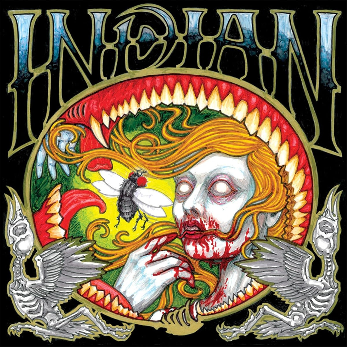 Indian - Guiltless (Swamp Green and Gold Merge with Splatter Colored Vinyl) - Vinyl