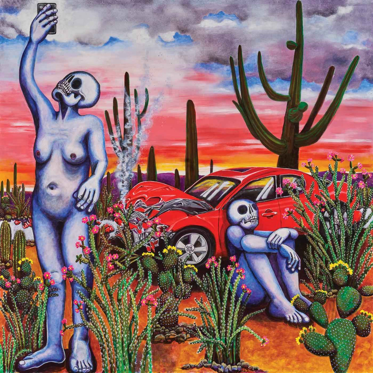 Indigo De Souza - All of This Will End ("CRIMSON SUNDOWN" RED VINYL) - Vinyl