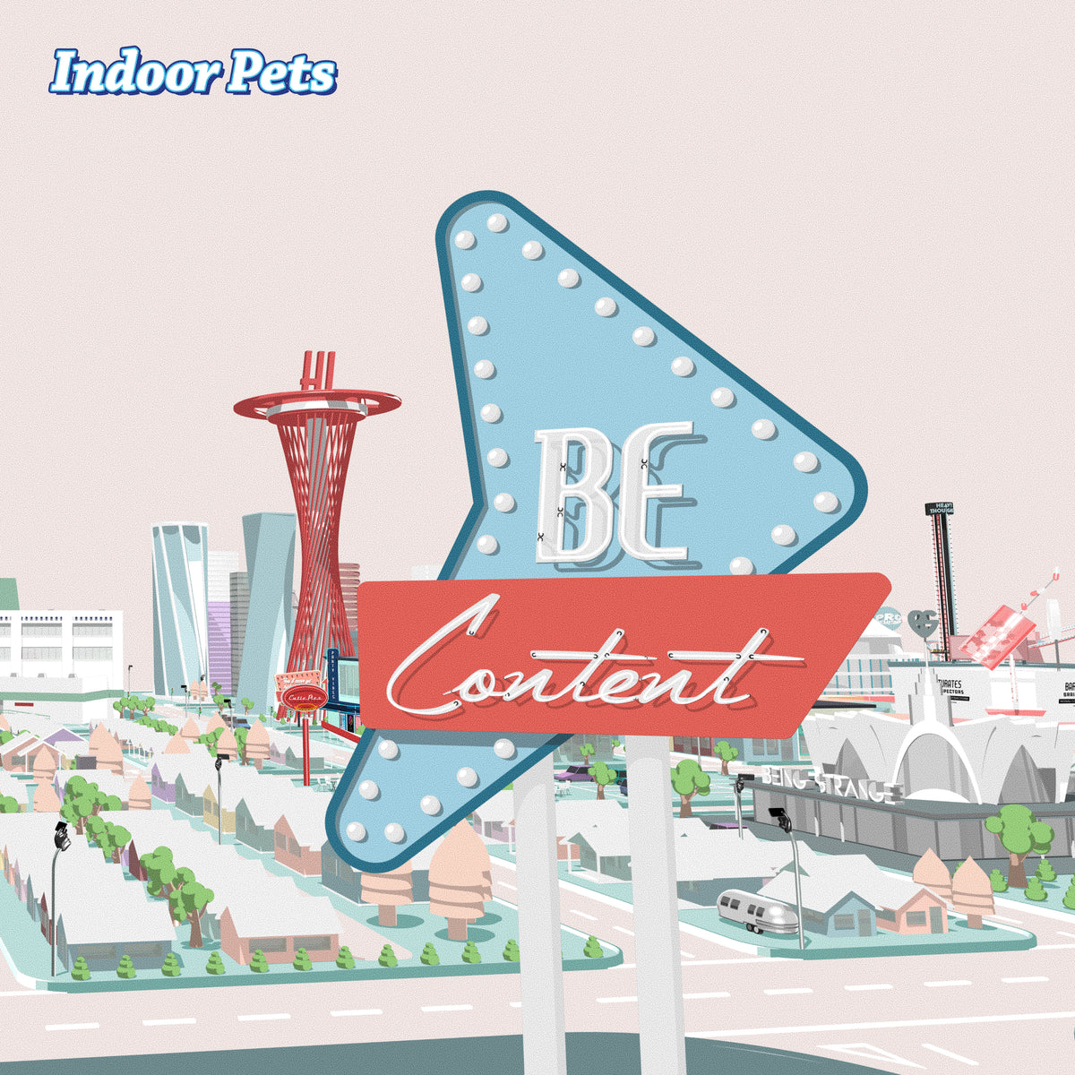 Indoor Pets - Be Content (WHITE VINYL) - Vinyl