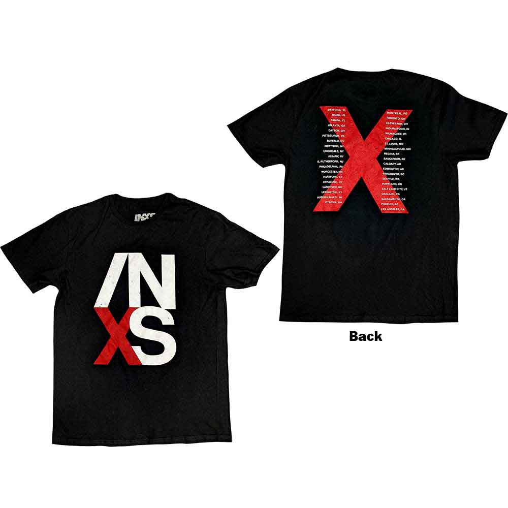 INXS - US Tour - T-Shirt Black