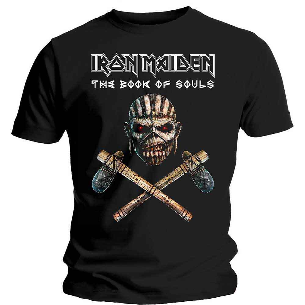 Iron Maiden - Axe Colour - T-Shirt Black