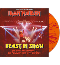 Iron Maiden - Beast In Show: Palladium N.Y.C. 1982 (Red/Orange Splatter Vinyl) [Import] - Vinyl