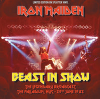 Iron Maiden - Beast In Show: Palladium N.Y.C. 1982 (Red/Orange Splatter Vinyl) [Import] - Vinyl