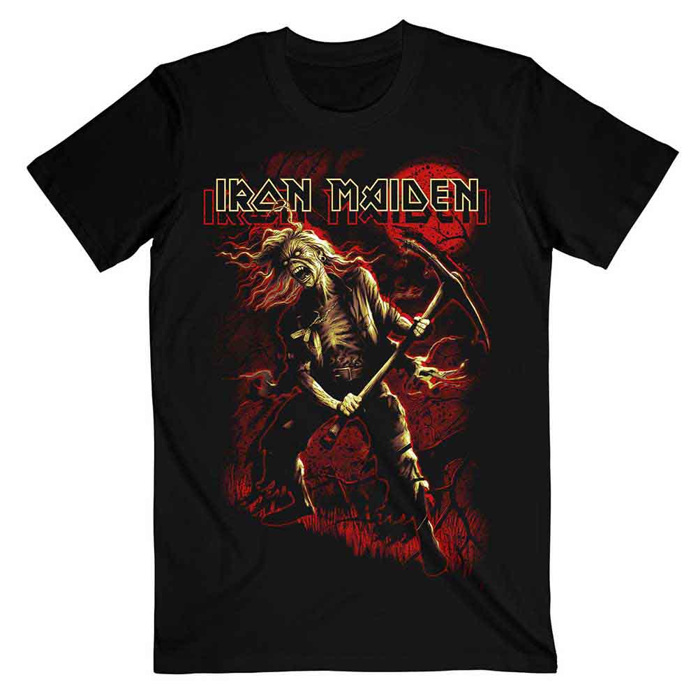 Iron Maiden - Benjamin Breeg Red Graphic - T-Shirt Black