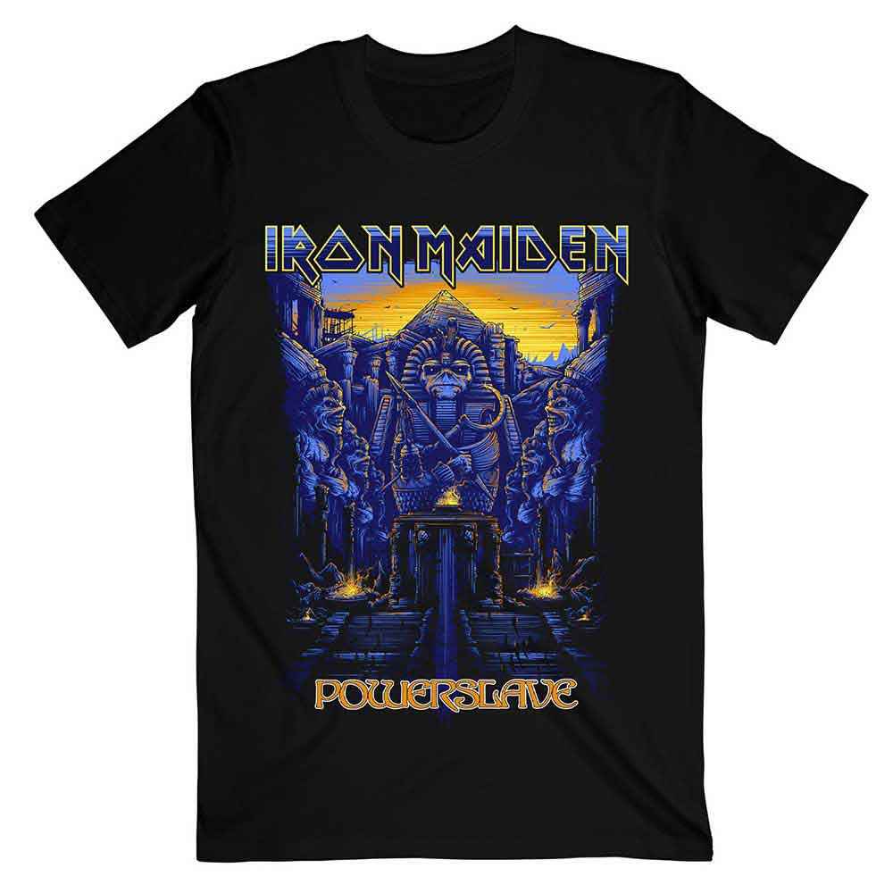 Iron Maiden - Dark Ink Powerslaves - T-Shirt