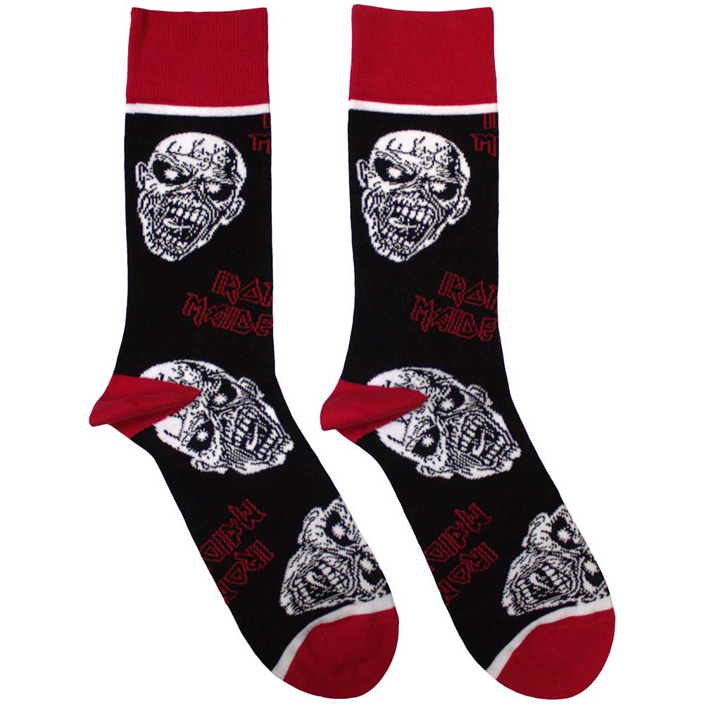 Iron Maiden - Eddie Skulls - Black