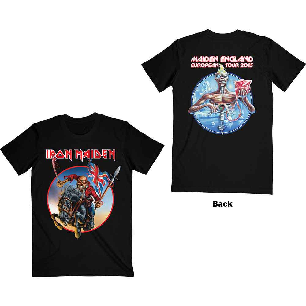 Iron Maiden - Euro Tour - T-Shirt Black