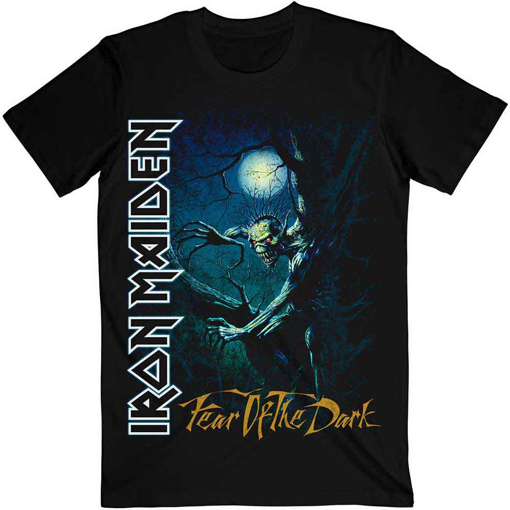 Iron Maiden - Fear of the Dark Tree Sprite - T-Shirt Black