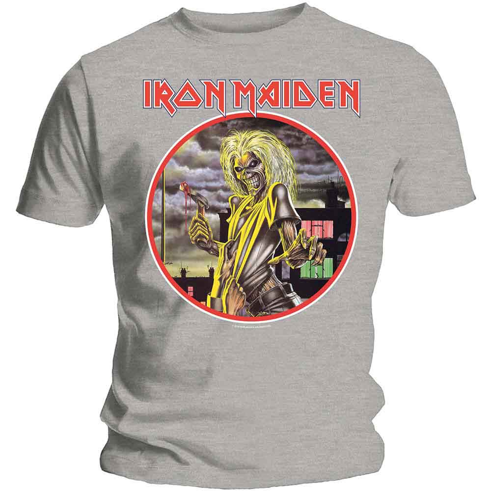 Iron Maiden - Killers Circle - T-Shirt Grey