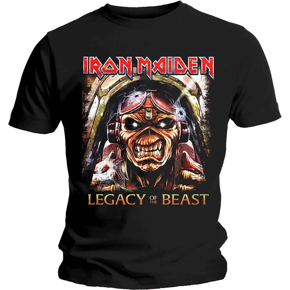 Iron Maiden - Legacy Aces - T-Shirt Black