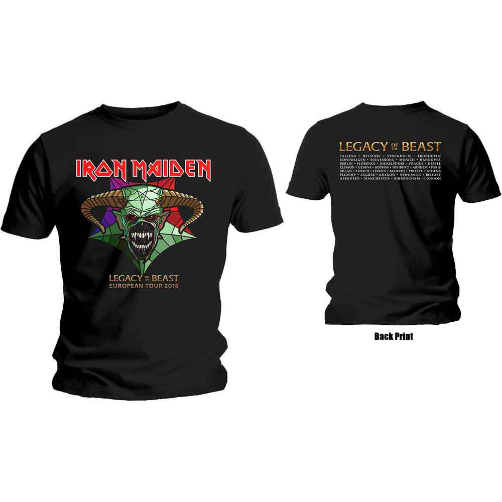 Iron Maiden - Legacy of the Beast Tour - T-Shirt Black