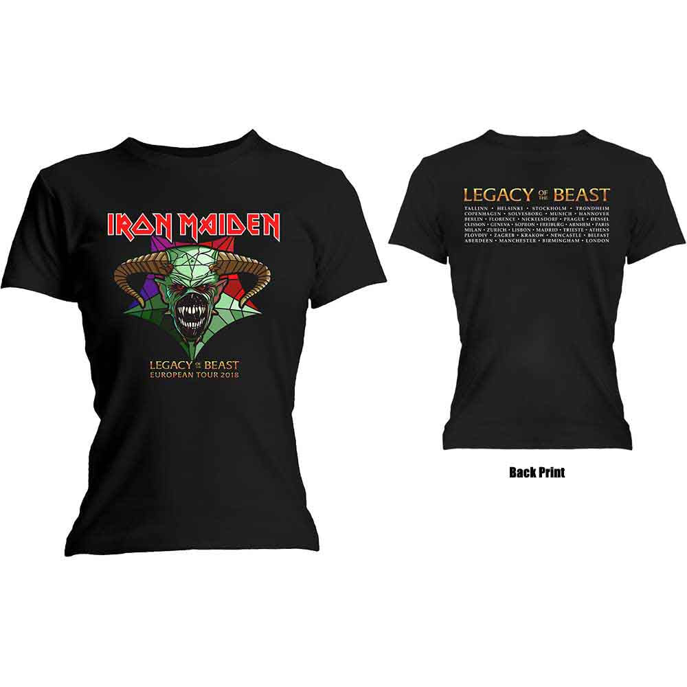 Iron Maiden - Legacy of the Beast Tour - T-Shirt Black