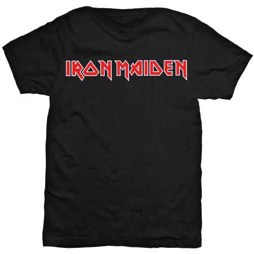 Iron Maiden - Logo - T-Shirt Black