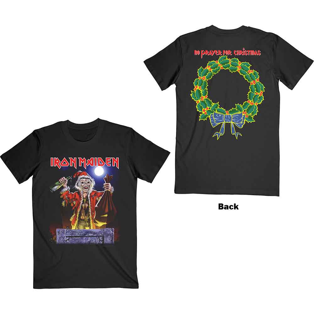 Iron Maiden - No Prayer For Christmas - T-Shirt Black