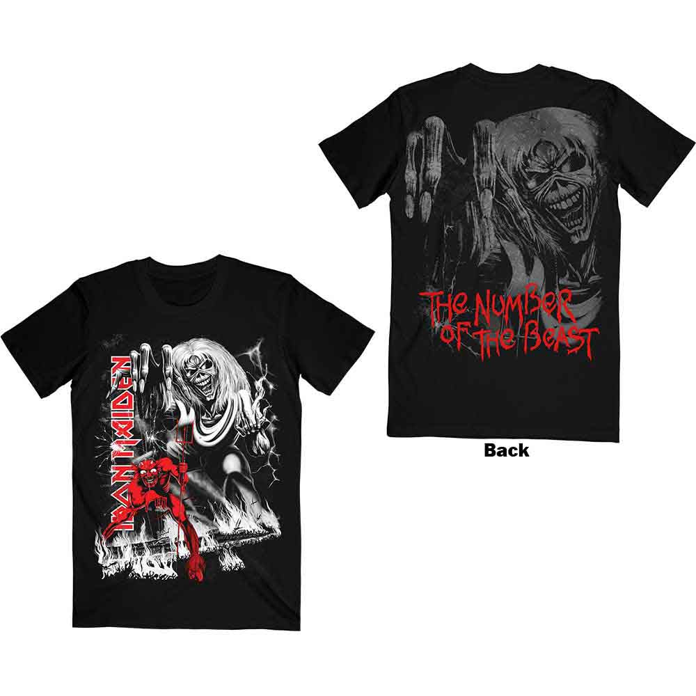 Iron Maiden - Number Of The Beast Jumbo - T-Shirt Black