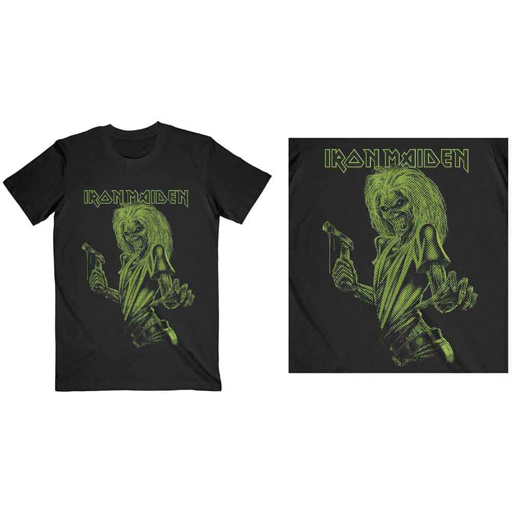 Iron Maiden - One Colour Eddie - T-Shirt Black
