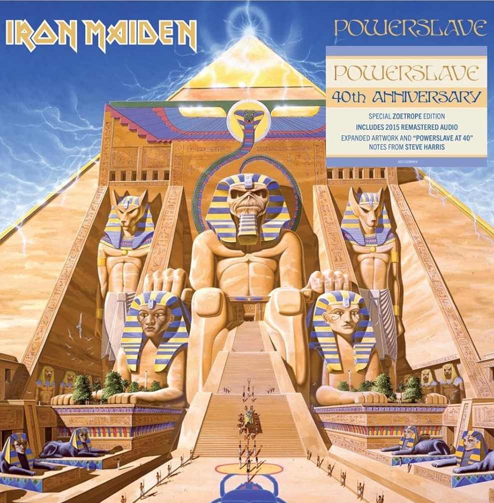 Iron Maiden - Powerslave (Limited Edition, Zoetrope, Anniversary Edition, Remastered) [Import] - Vinyl