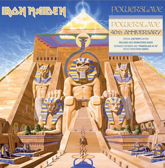 Iron Maiden - Powerslave (Limited Edition, Zoetrope, Anniversary Edition, Remastered) [Import] - Vinyl