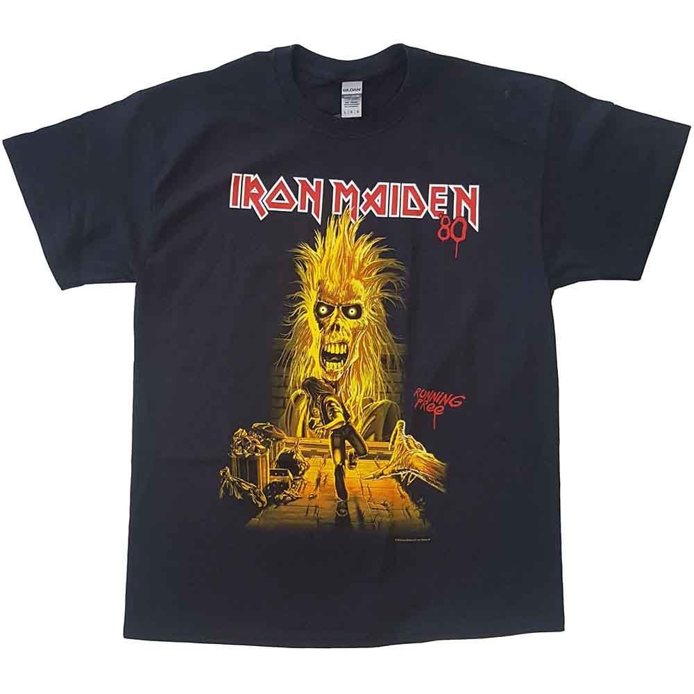 Iron Maiden - Running Free - T-Shirt Black